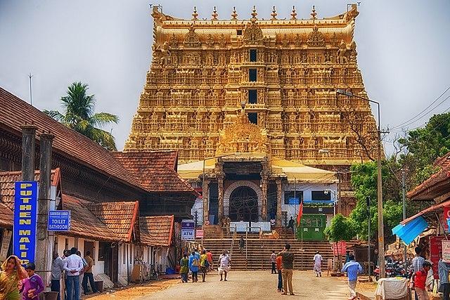 Le temple Sri Padmanabhaswamy à Thiruvananthapuram