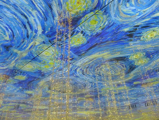 Starry night - Van Gogh exhibition