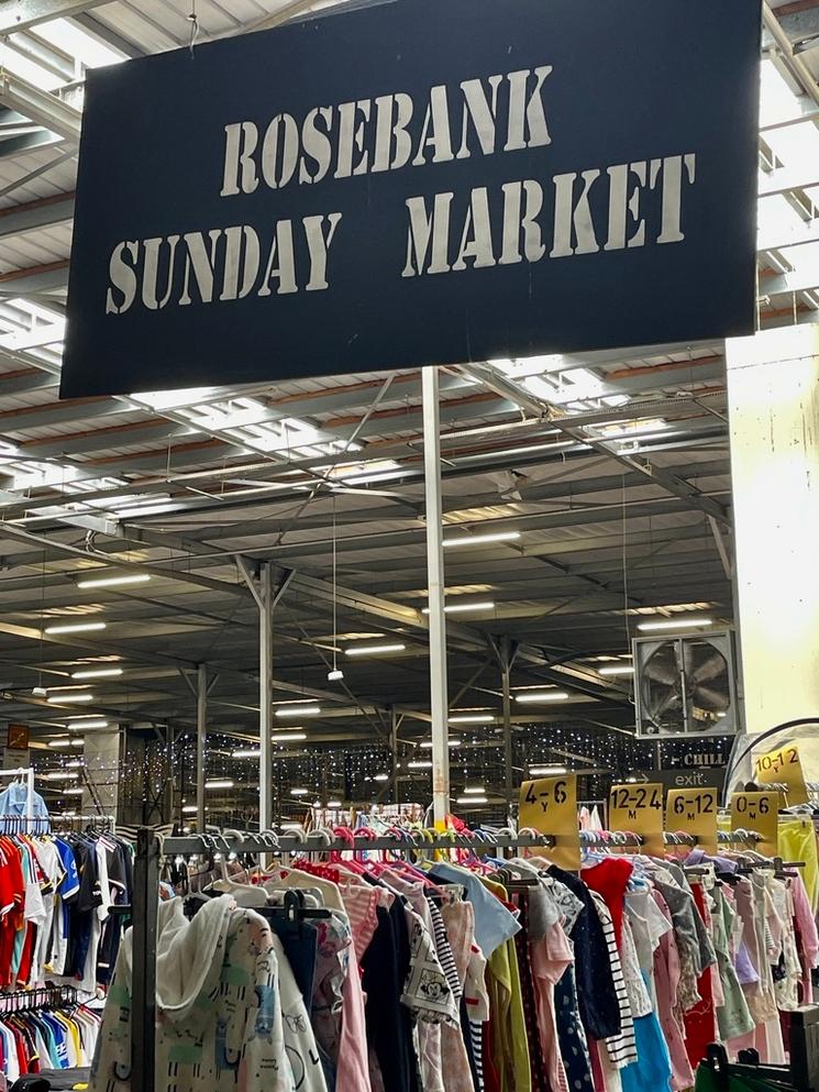 Marché du dimanche à Rosebank, Johannesburg, Afrique du Sud