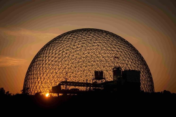 Coucher de soleil Parc jean Drapeau