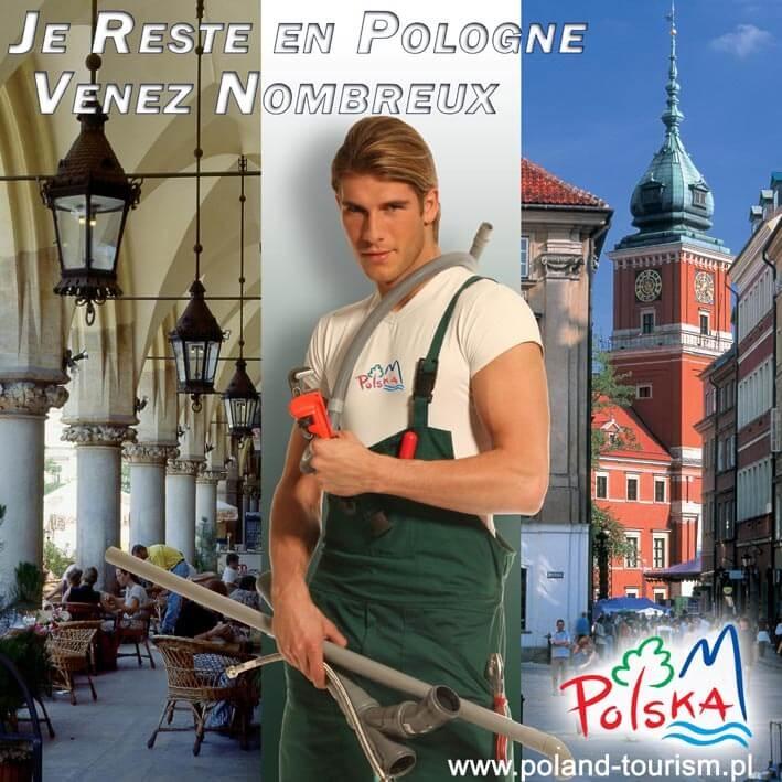 plombier polonais affiche 2005 