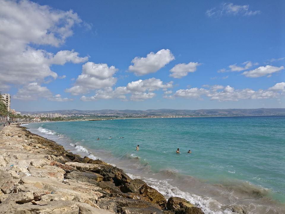 TYR La côte le long de la corniche, Victor Lachenait.