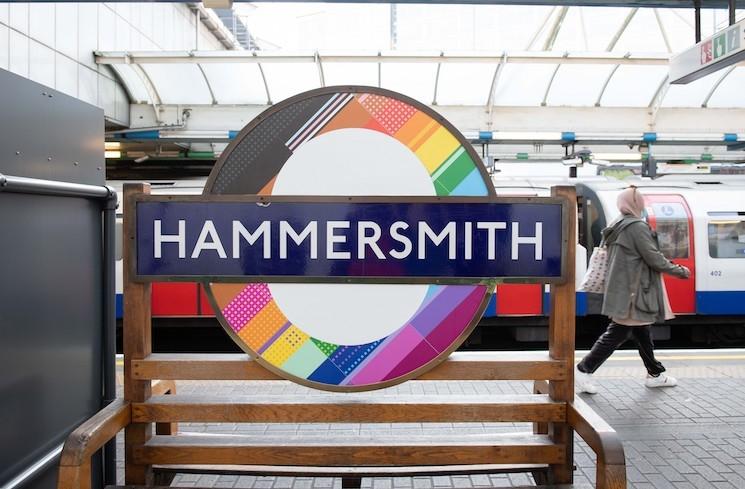 La cocarde de Hammersmith par Dan Vo