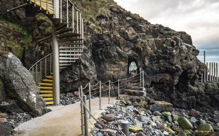 The Gobbins Cliff Path, Islandmagee, Co. Antrim