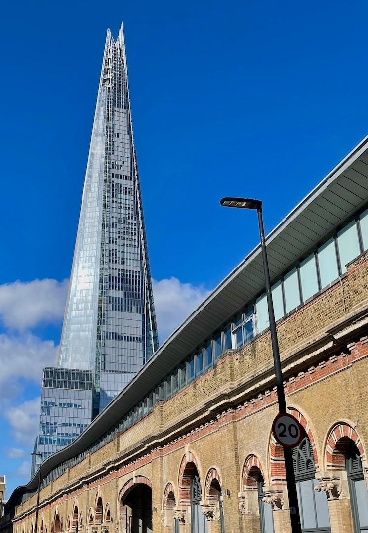 The Shard au-dessus de The Beer Mile (crédit : Delphine Gourgues)