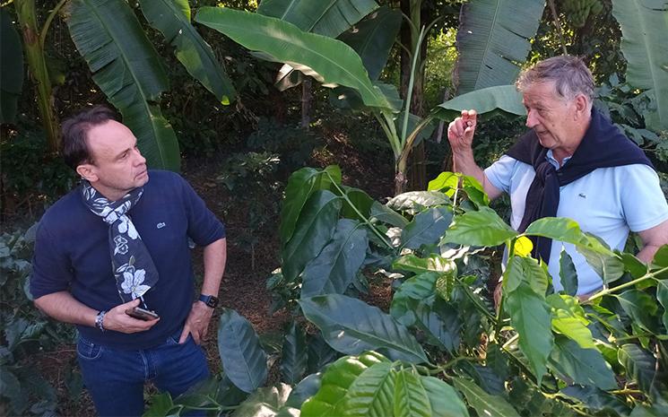 Le chef Thierry Drapeau et Jacques Cavin a Chiang Mai