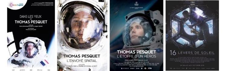 Affiches des films de Thomas Pesquet