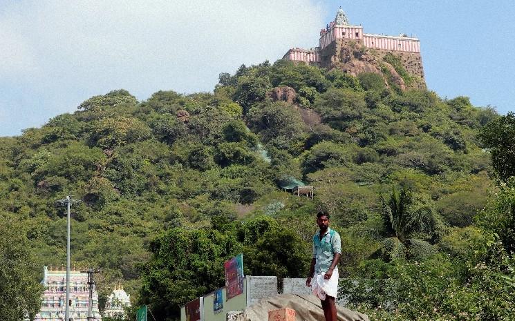 Tirukalunkundram, le temple des aigles en haut de la colline