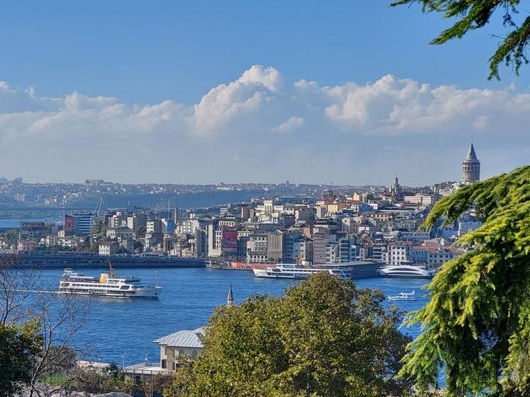 Vue du palais de Topkapı