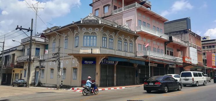 Quartier historique Trang Thailande