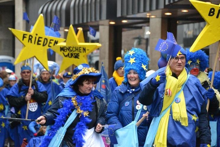 L'UE au Carnaval de Cologne