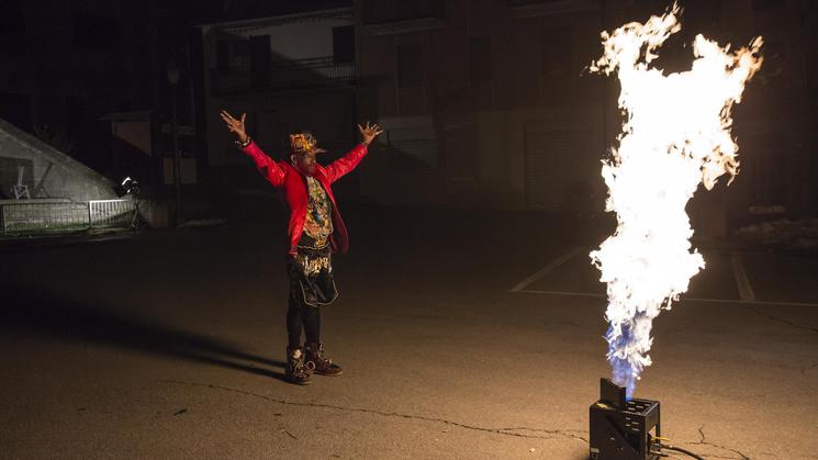 Invernomuto | Sur le tournage de « Negus » - photo de Moira Ricci