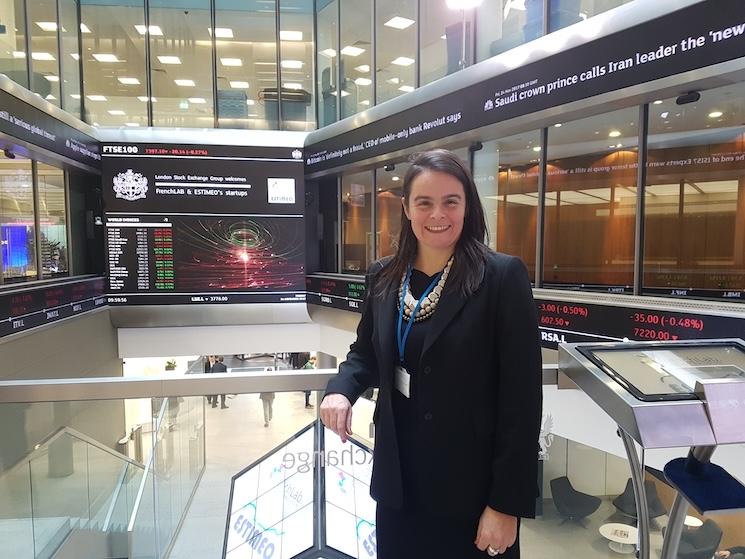 Véronique Rapetti, mentor business pour la communauté The French Lab au London Stock Exchange