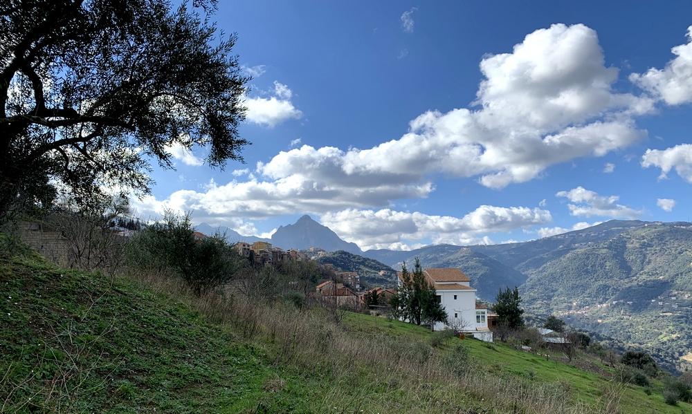 VUE DU VILLAGE DE SOFIANE NAIT MOULOUD EN KABYLIE