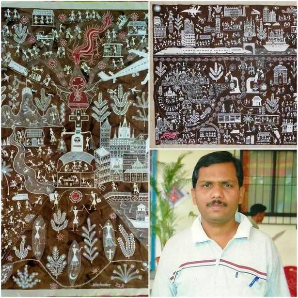 art tribal indien warli