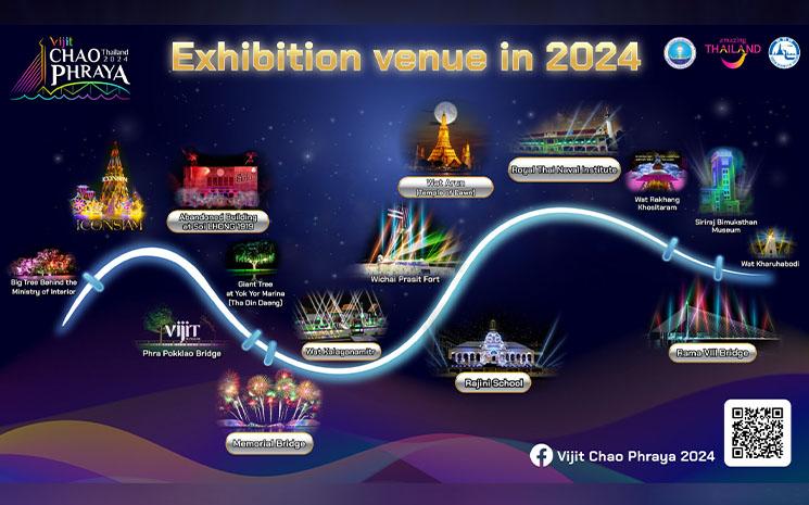 carte du festival Vijit Chao Phraya