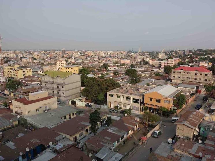 Vue de Brazzaville