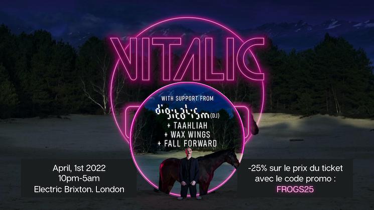 Vitalic le DJ français en concert à Londres 