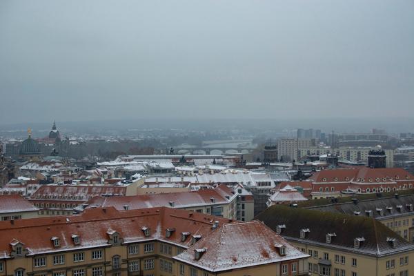 Vue depuis la Kreuzkirch © Laura Dubois - LPJ Berlin