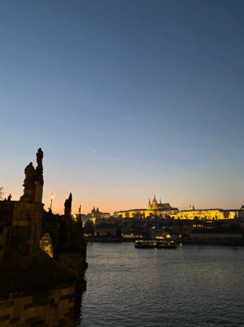 Pont Charles de nuit