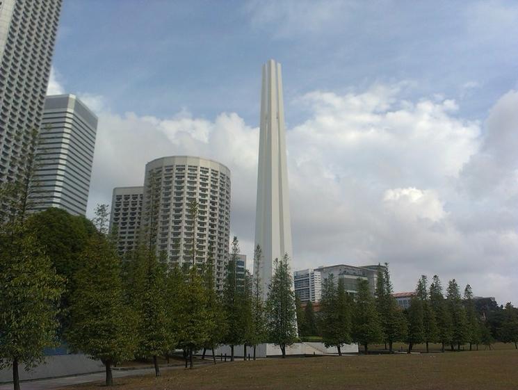 Le monument commémoratif des guerres singapour