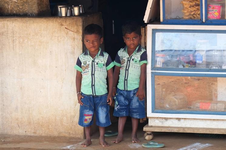 enfants indiens inde india géraldine borderie 