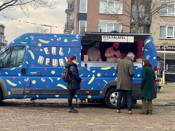 'Food truck' Falafel (Photo: Emma Dailey)