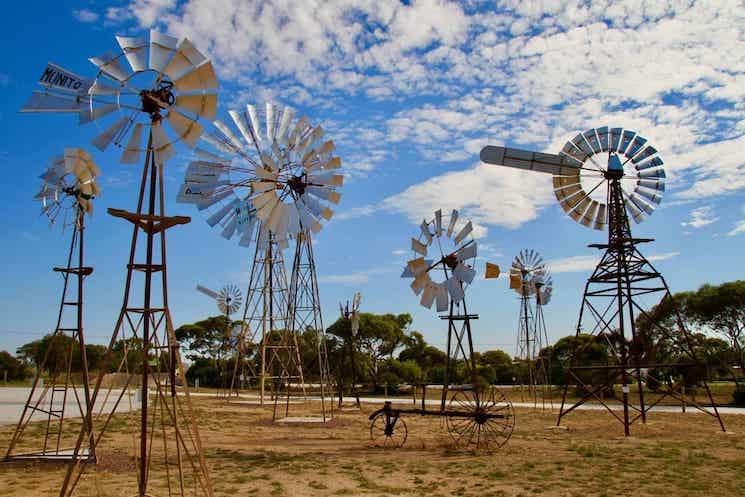 Windmills museum in Penong