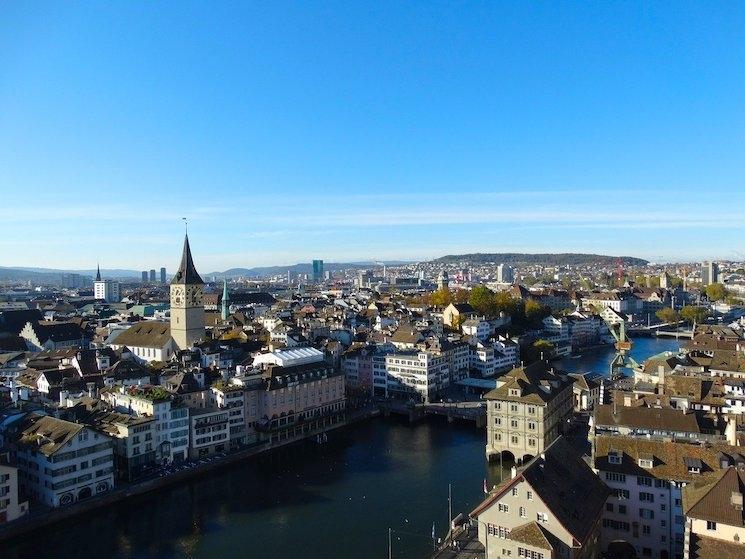 Zurich ville agréable en expatriation