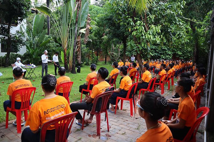 Salabai, covid enseignement a distance