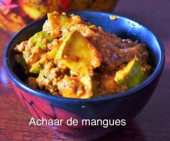 achaar de mangues