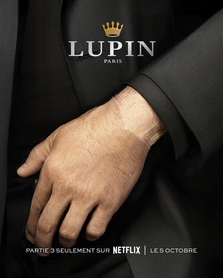 affiche de la série Lupin sur Netflix saison 3