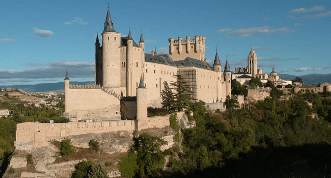 chateaux espagne