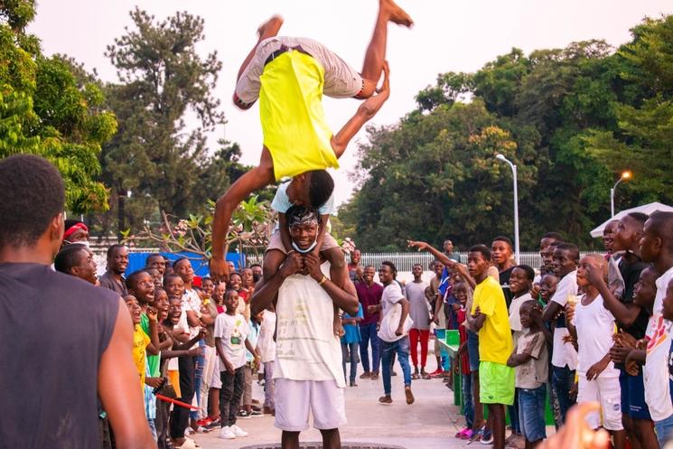 ambiance festive en république du Congo 