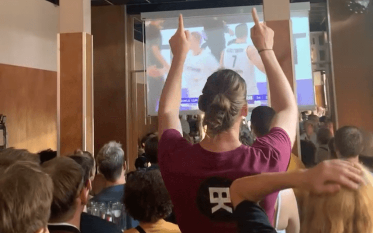 ambiance sport allemagne biergarten basket champions du monde