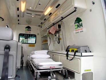 Ambulance BNH interieur