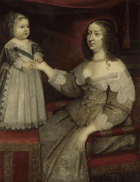 anne d'autriche et le futur louis xiv