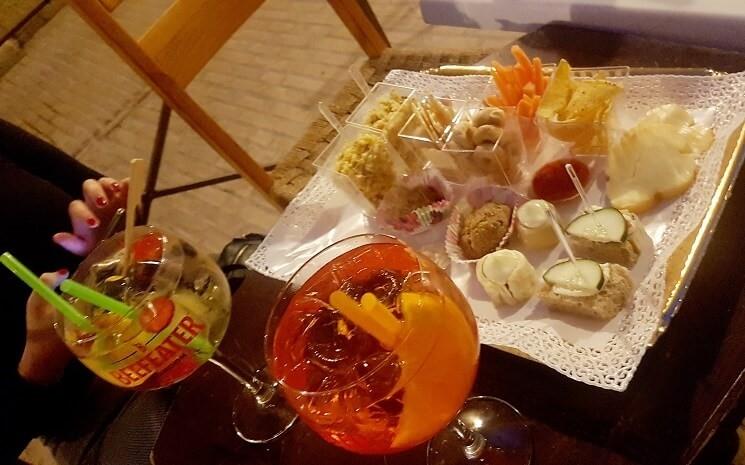 spritz et cocktail pour un apéritif italien