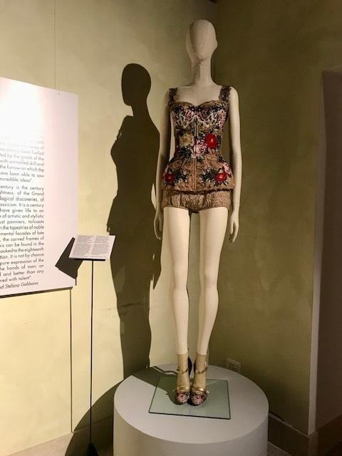 buste Dolce Gabbana au musée Palazzo Morando