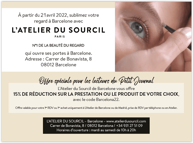 atelier sourcil barcelone