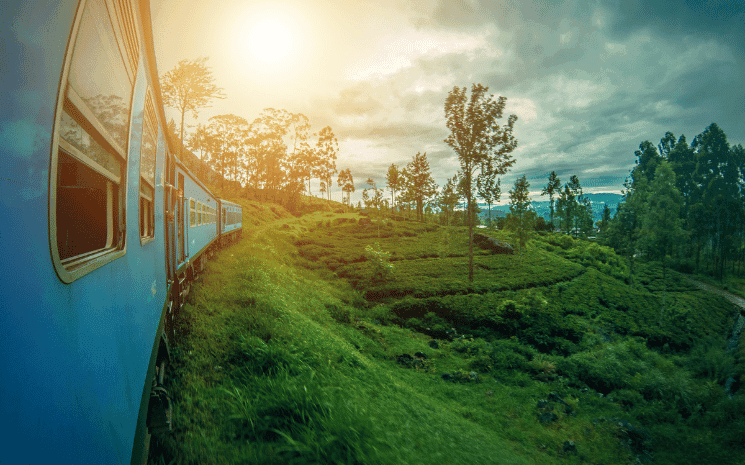 train au Sri lanka