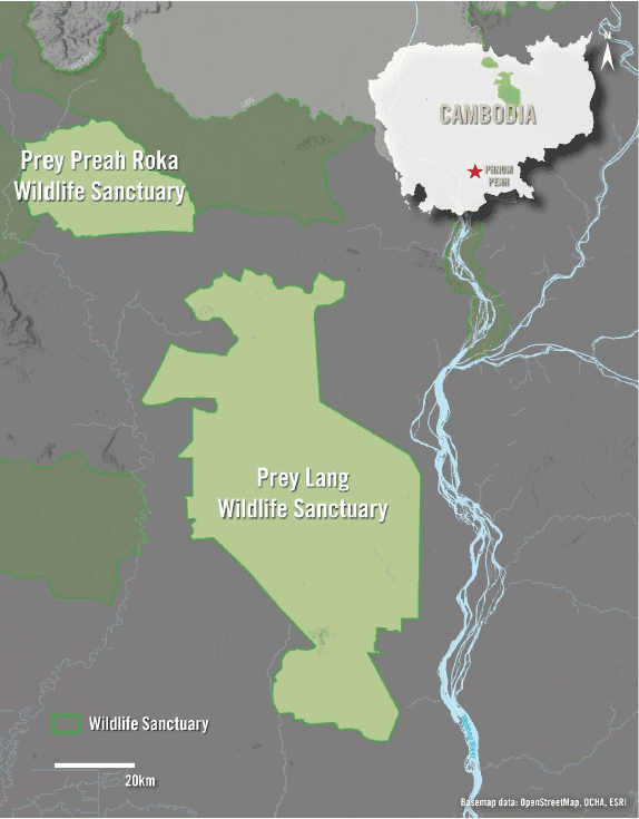 forets cambodgiennes protégées