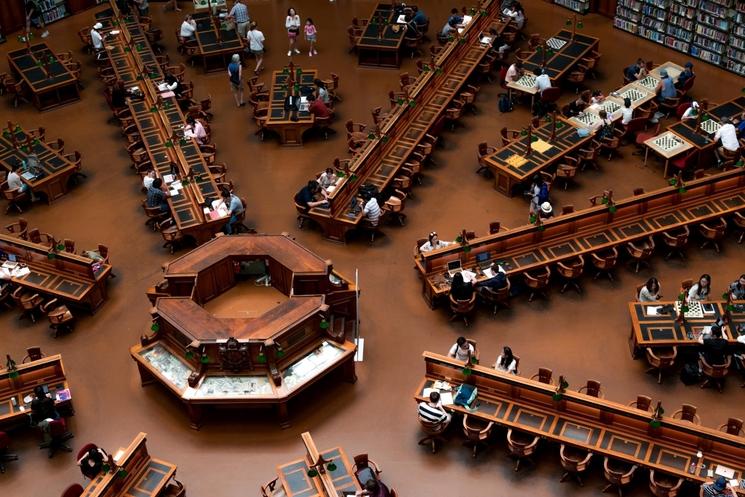 La bibliothèque de Melbourne