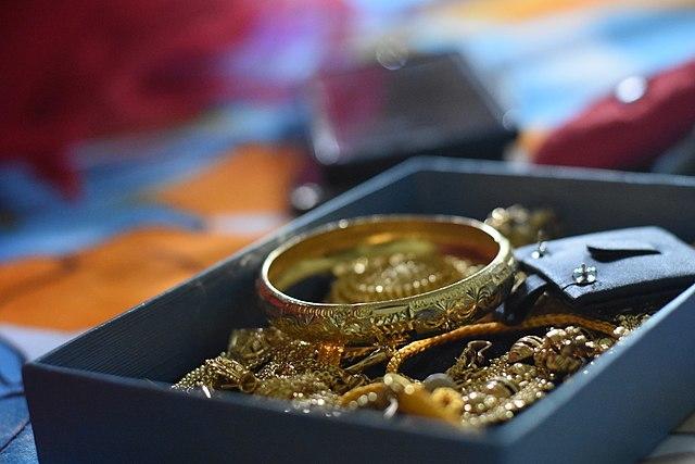 Boite de bijoux pour un mariage indien