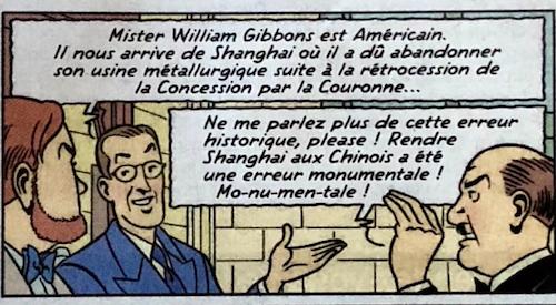 blake et mortimer à Hong Kong  shanghai