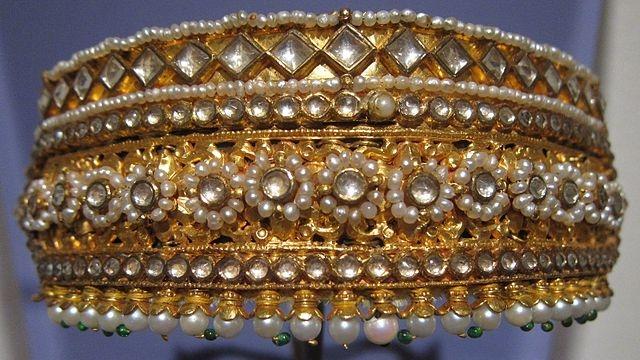 Bracelet en or du Gujarat en Inde