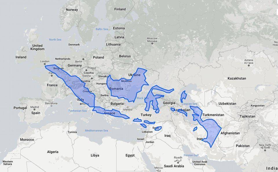 carte indonesie representation 