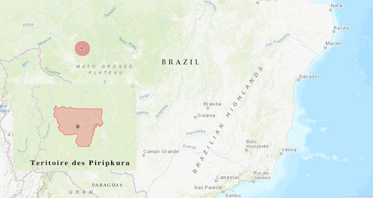 Territoire de la tribu Piripkura