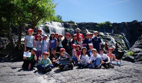 voyage de classe de LFAY à la cascade Pongour 