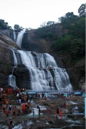 cascades de courtallam en inde